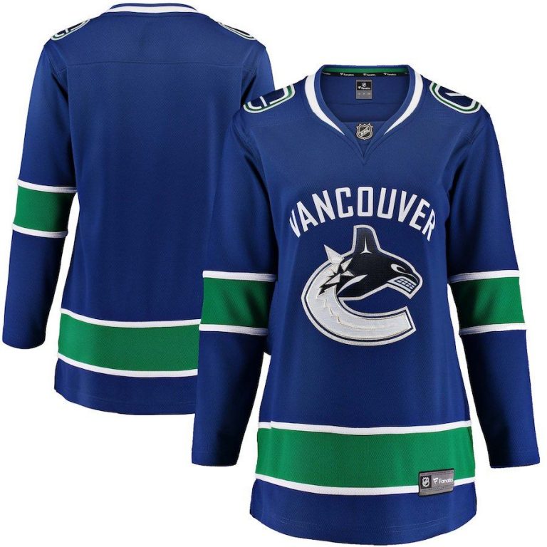 Women Vancouver Canucks White Away Breakaway Jersey