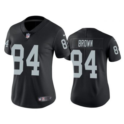 Women Vapor Untouchable Limited Antonio Brown #84 Oakland Raiders Black Jersey