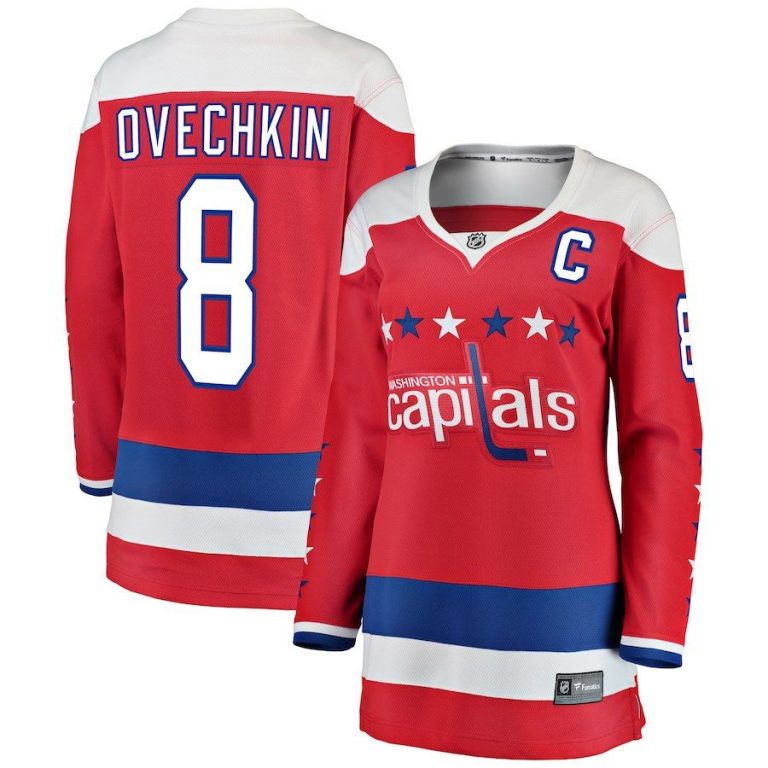 Women Washington Capitals Alexander Ovechkin Red Alternate Breakaway Player Jersey