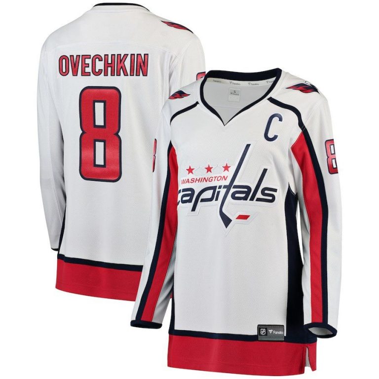 Women Washington Capitals Alexander Ovechkin Red Home Breakaway Player Jersey