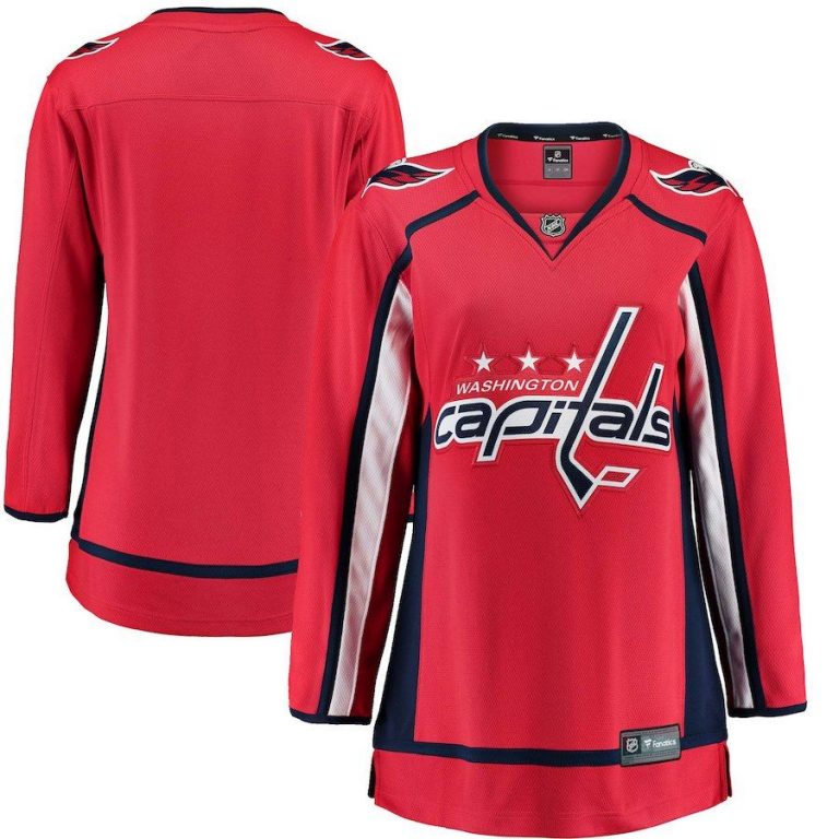 Women Washington Capitals Red Breakaway Home Jersey