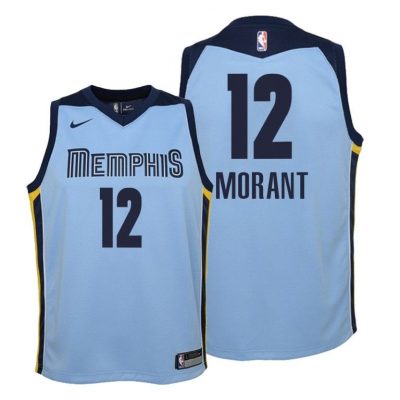 Youth 2019 Draft Memphis Grizzlies Ja Morant Youth 2019-20 Statement Jersey