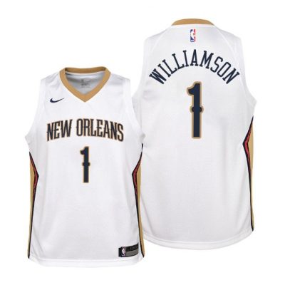 Youth 2019 Draft New Orleans Pelicans Zion Williamson 2019-20 Association Jersey