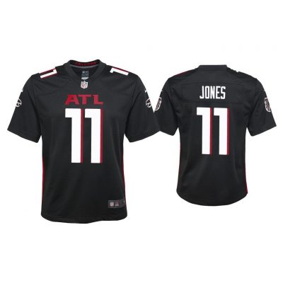 Youth 2020 Julio Jones Atlanta Falcons Black Game Jersey