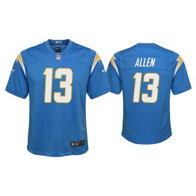 Youth 2020 Keenan Allen Los Angeles Chargers Powder Blue Game Jersey