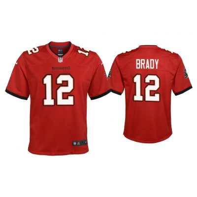 Youth 2020 Tom Brady Tampa Bay Buccaneers Red Game Jersey