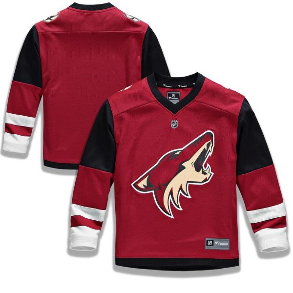 Youth Arizona Coyotes Red Home Replica Blank Jersey