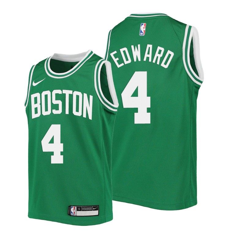 Youth Boston Celtics Carsen Edward youth 2020-21 Icon Edition Green Jersey
