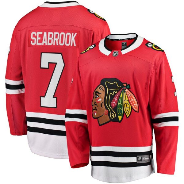 Youth Chicago Blackhawks Brent Seabrook Red Breakaway Player Jersey