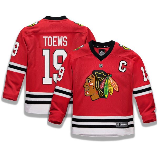 Youth Chicago Blackhawks Jonathan Toews Red Replica Player Jersey