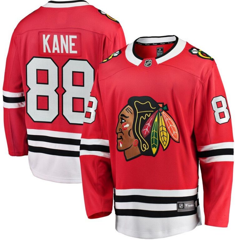 Youth Chicago Blackhawks Patrick Kane Red Home Breakaway Player Jersey