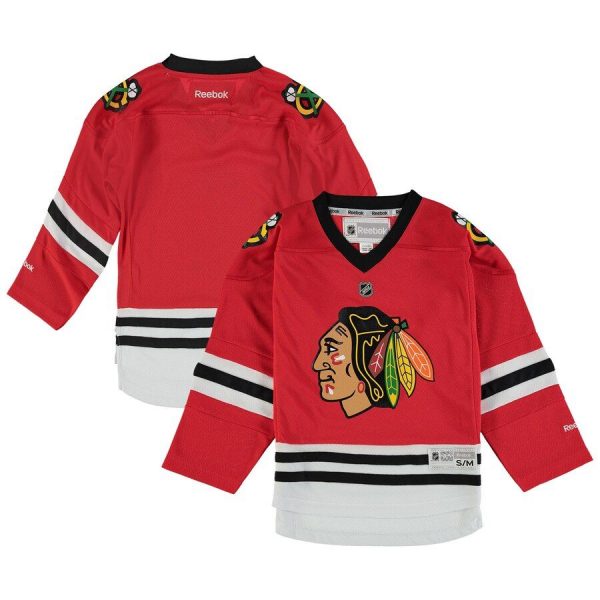 Youth Chicago Blackhawks Red Replica Home Jersey