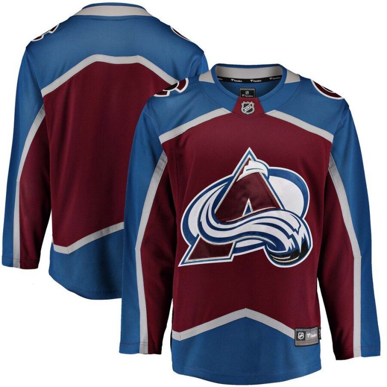 Youth Colorado Avalanche Maroon Breakaway Home Jersey