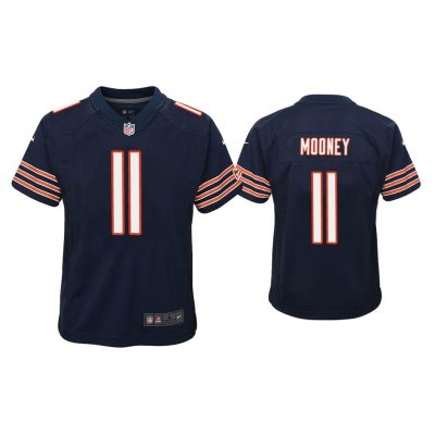 Youth Darnell Mooney Chicago Bears Navy Game Jersey