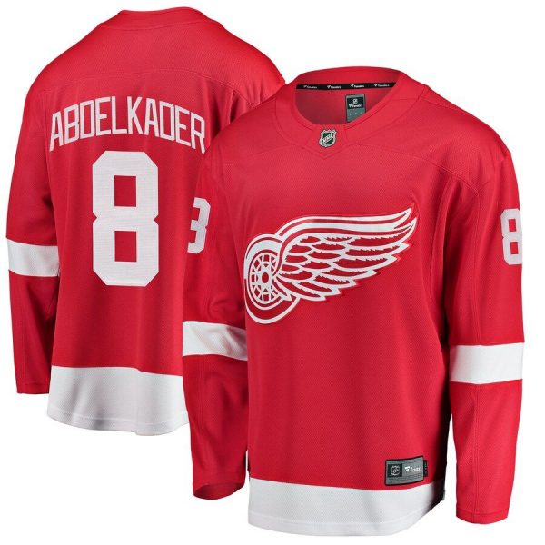 Youth Detroit Red Wings Justin Abdelkader Red Breakaway Player Jersey