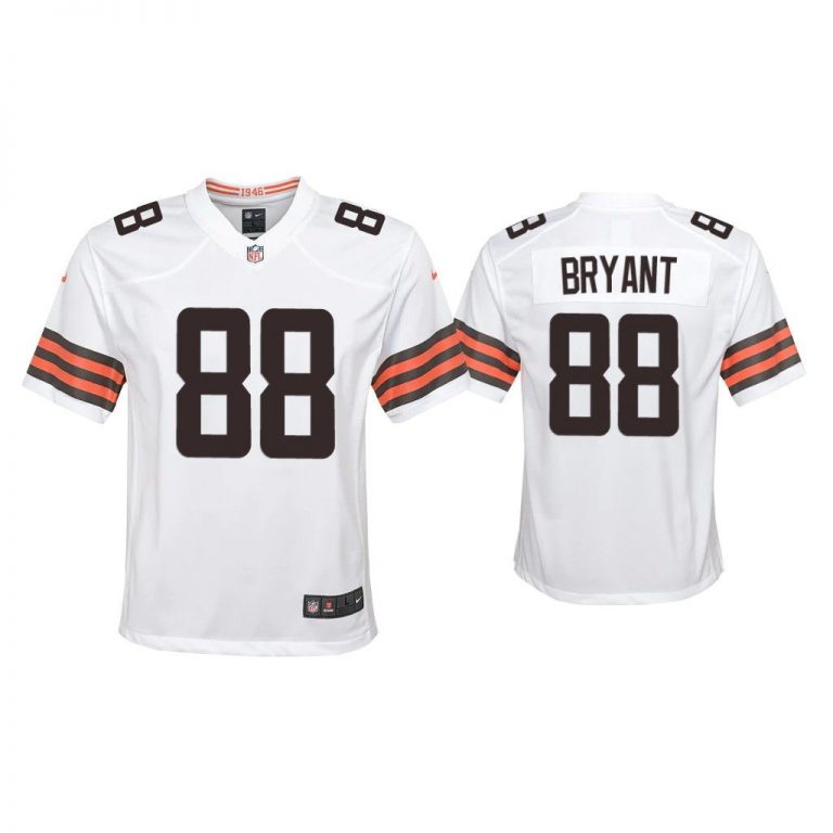 Youth Harrison Bryant Cleveland Browns White Game Jersey