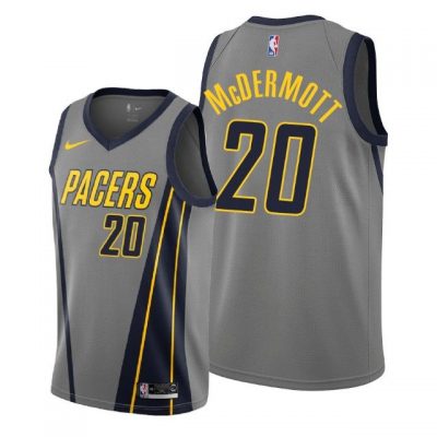 Youth Indiana Pacers 2018-19 Doug McDermott #20 City Edition Gray Jersey