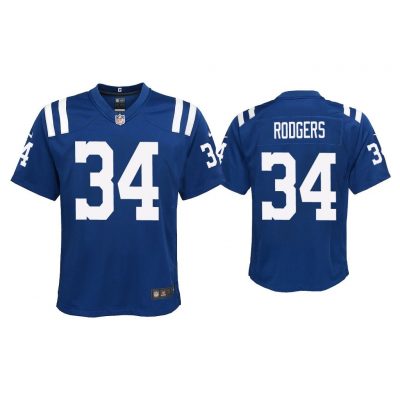 Youth Isaiah Rodgers Indianapolis Colts Royal Game Jersey