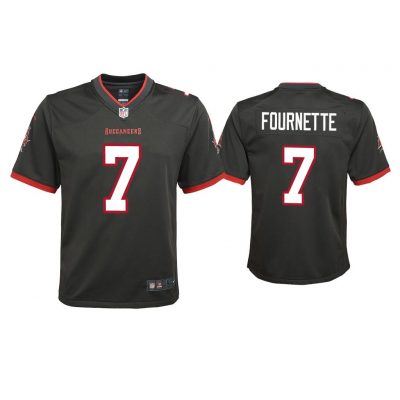 Youth Leonard Fournette Tampa Bay Buccaneers Pewter Alternate Game Jersey