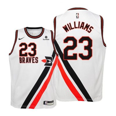 Youth Los Angeles Clippers Lou Williams #23 Hardwood Classics White - Jersey