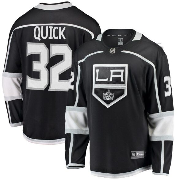 Youth Los Angeles Kings Jonathan Quick Black Home Breakaway Player Jersey