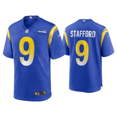 Youth Matthew Stafford Los Angeles Rams Royal Game Jersey