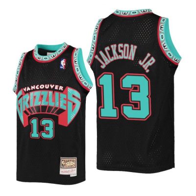 Youth Memphis Grizzlies Jaren Jackson Jr. Kids Reload Black Jersey