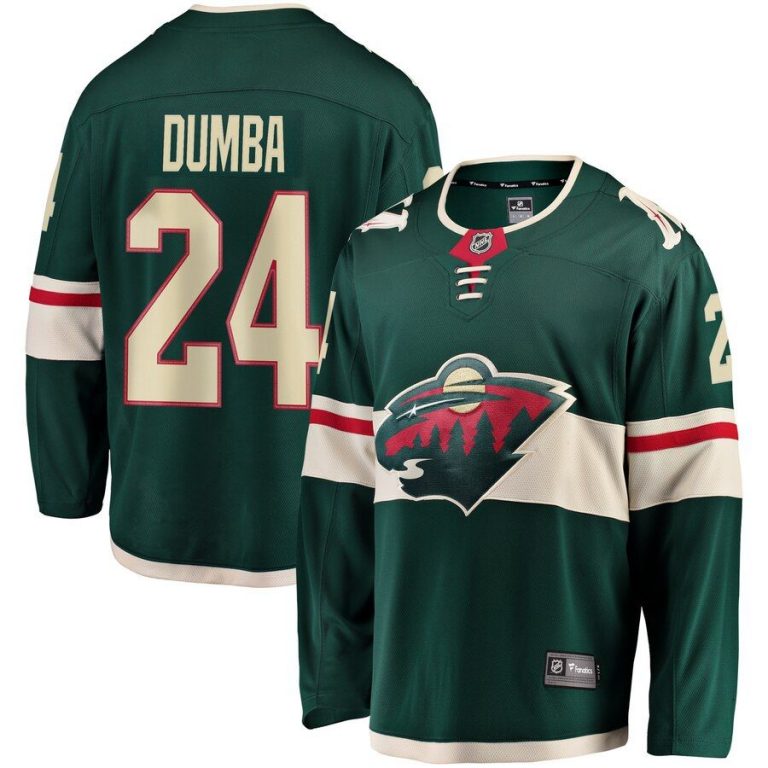 Youth Minnesota Wild Matt Dumba Green Breakaway Player Jersey