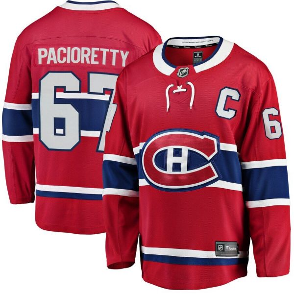 Youth Montreal Canadiens Max Pacioretty Red Home Breakaway Player Jersey