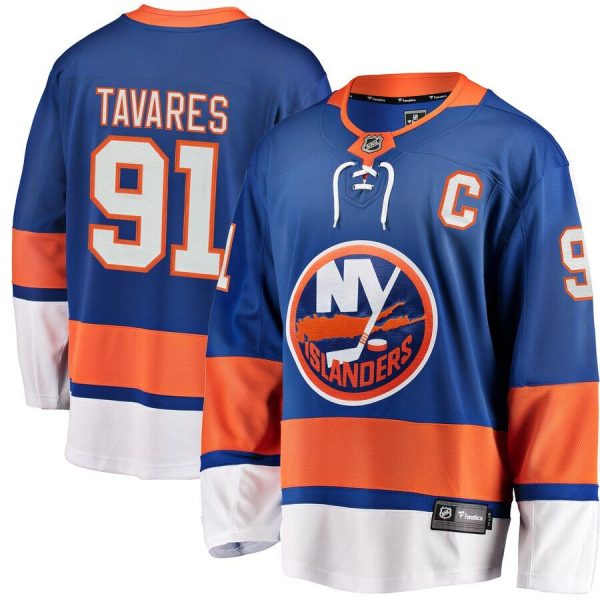 Youth New York Islanders John Tavares Royal Home Breakaway Player Jersey