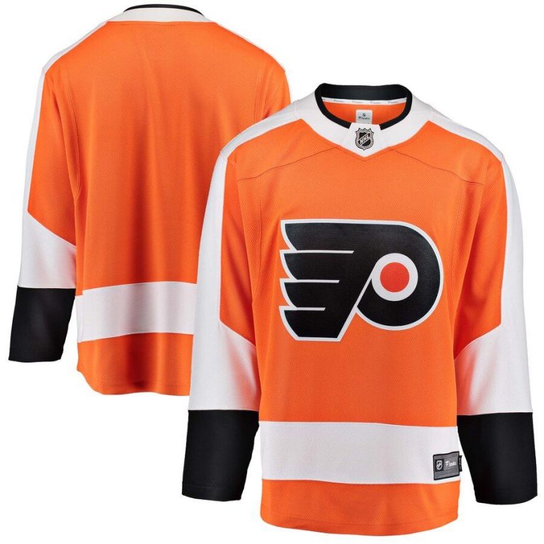 Youth Philadelphia Flyers Orange Breakaway Home Jersey