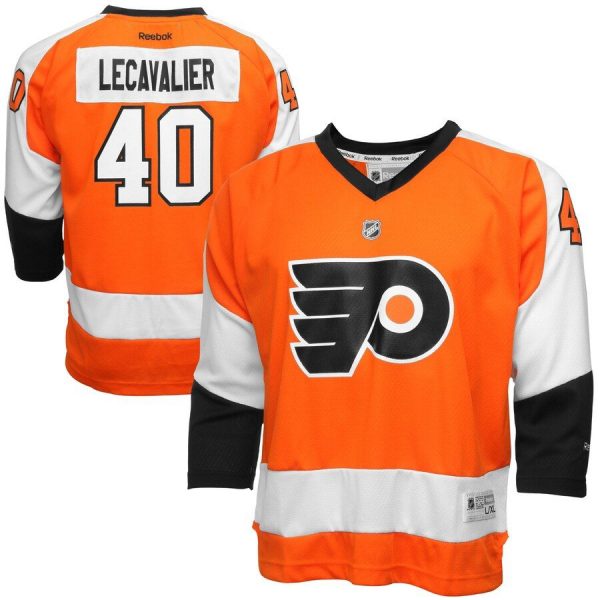 Youth Philadelphia Flyers Vincent Lecavalier Orange/White Replica Player Hockey Jersey