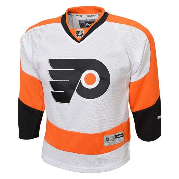 Youth Philadelphia Flyers White Premier Away Jersey