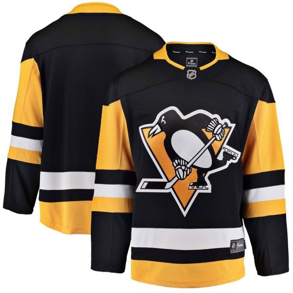 Youth Pittsburgh Penguins Black Breakaway Home Jersey