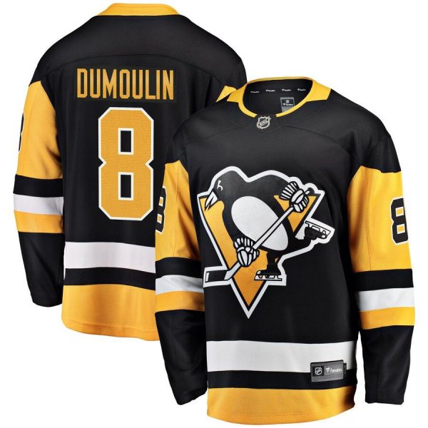 Youth Pittsburgh Penguins Brian Dumoulin Black Breakaway Player Jersey