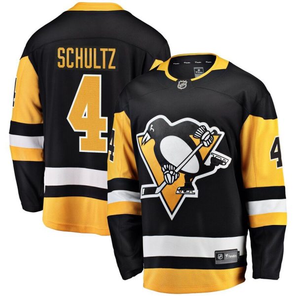 Youth Pittsburgh Penguins Justin Schultz Black Breakaway Player Jersey