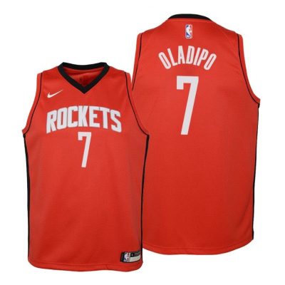 Youth Rockets Victor Oladipo #7 Icon Edition Red Jersey