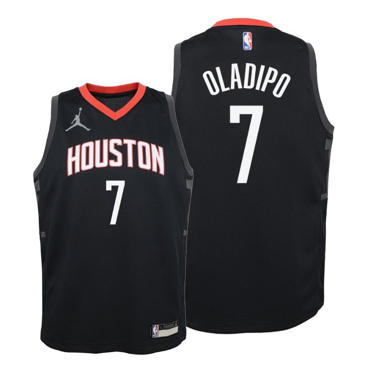 Youth Rockets Victor Oladipo #7 Statement Edition Black Jersey