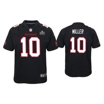 Youth Scotty Miller Tampa Bay Buccaneers Super Bowl LV Black Game Fashion Jersey