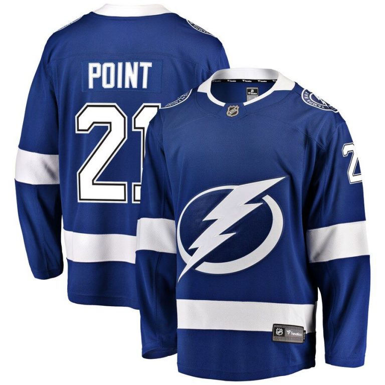 Youth Tampa Bay Lightning Brayden Point Breakaway Player Jersey