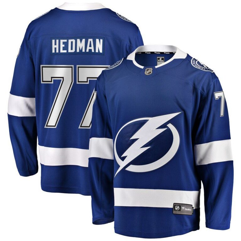 Youth Tampa Bay Lightning Victor Hedman Breakaway Player Jersey