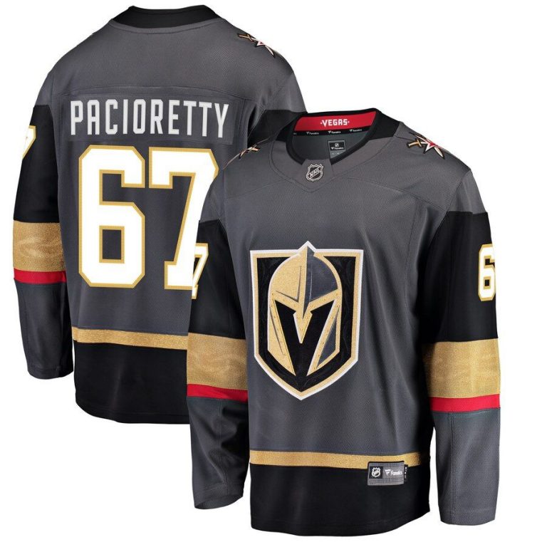 Youth Vegas Golden Knights Max Pacioretty Black Breakaway Player Jersey