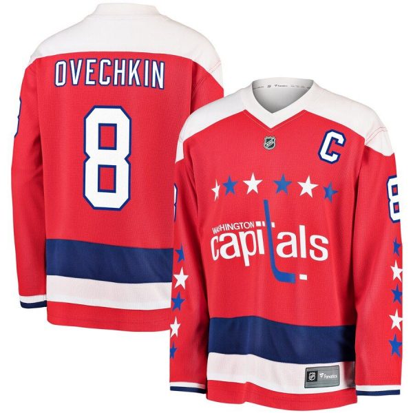 Youth Washington Capitals Alexander Ovechkin Red Alternate Replica Player Jersey