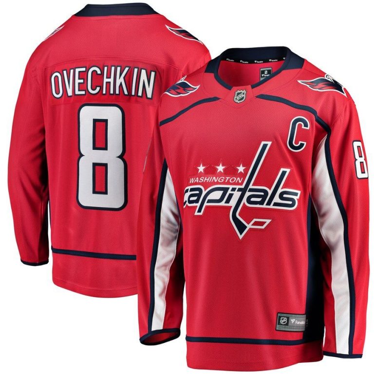 Youth Washington Capitals Alexander Ovechkin Red Home Breakaway Player Jersey