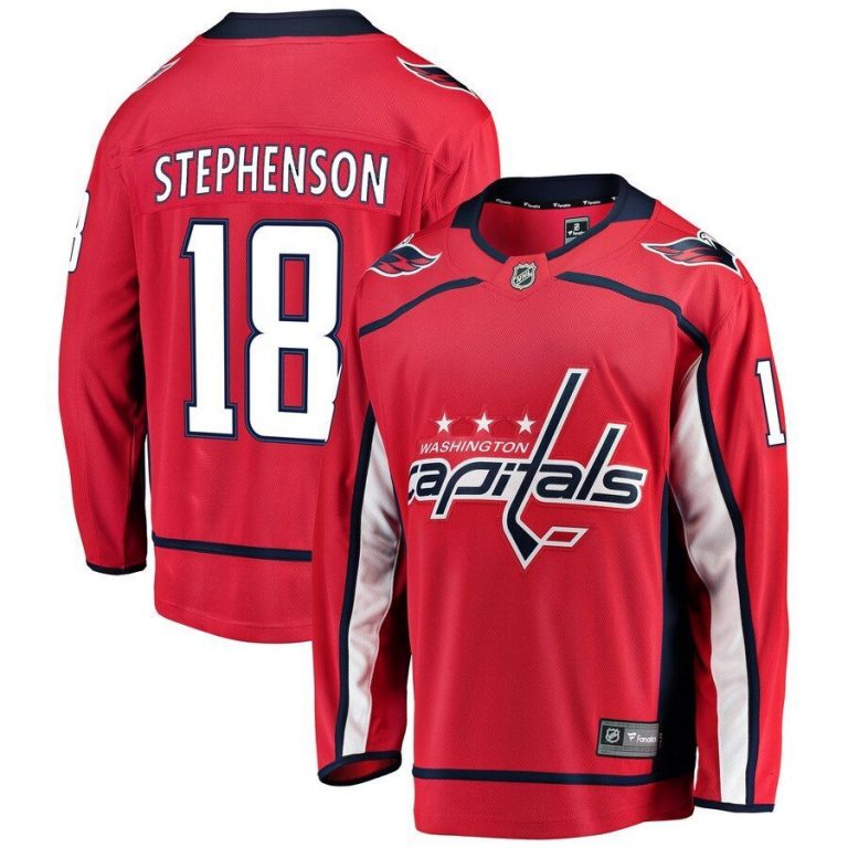 Youth Washington Capitals Chandler Stephenson Red Breakaway Player Jersey