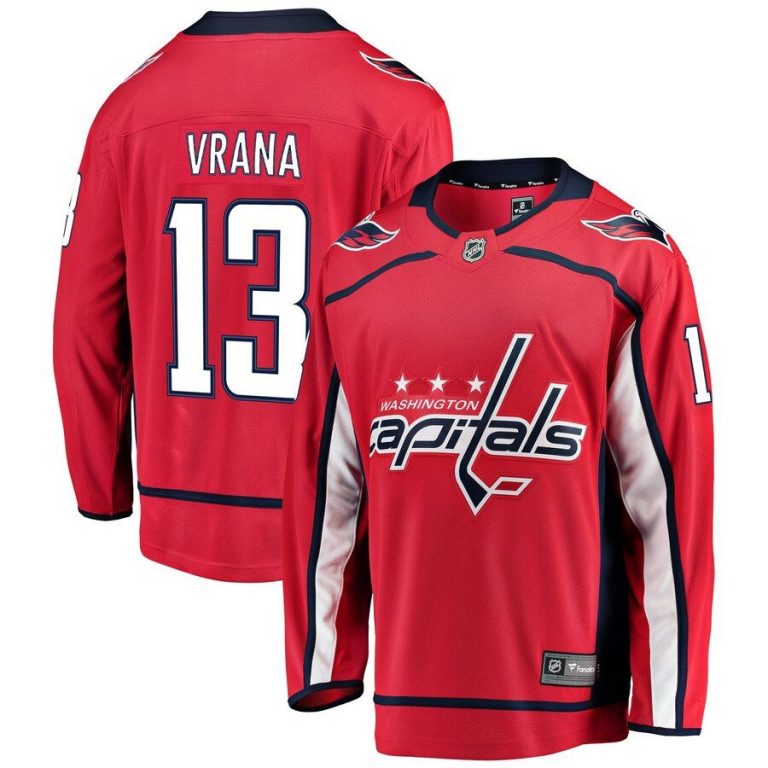 Youth Washington Capitals Jakub Vrana Red Breakaway Player Jersey