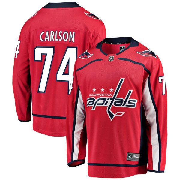 Youth Washington Capitals John Carlson Red Breakaway Player Jersey