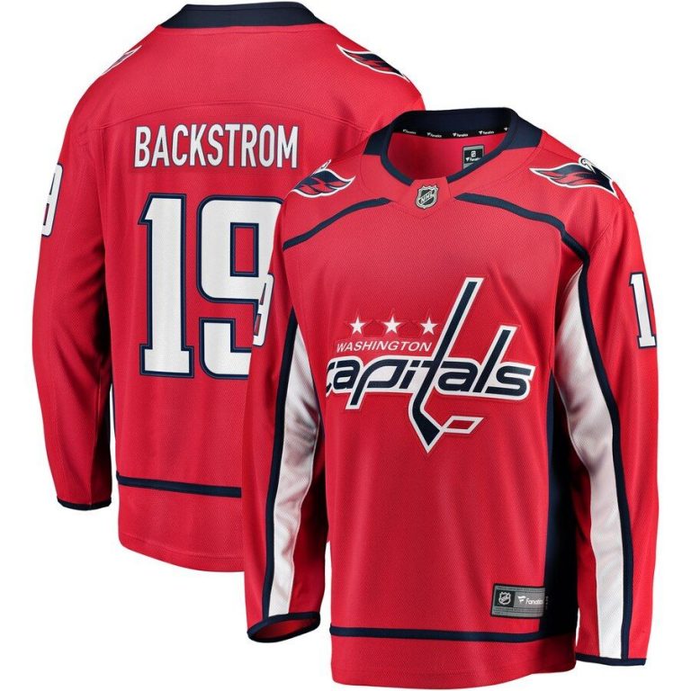 Youth Washington Capitals Nicklas Backstrom Red Breakaway Player Jersey