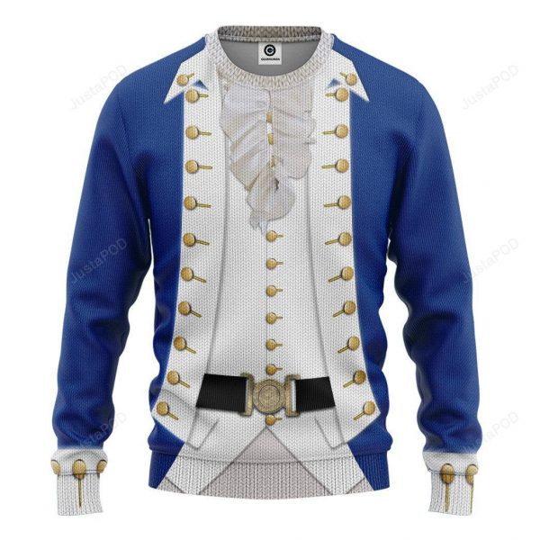 3D Alexander Hamilton Sweatshirt Christmas Sweaters