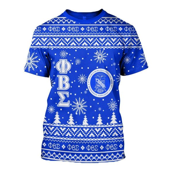 3D All Over Phi Beta Sigma Ugly Sweatshirt 41020191